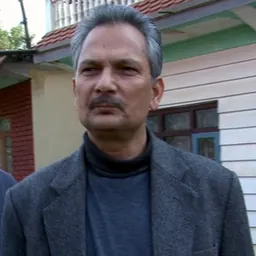 Portrait of Baburam Bhattarai