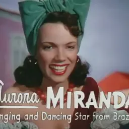 Portrait of Aurora Miranda