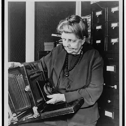 Portrait of Frances Benjamin Johnston
