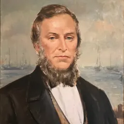 Portrait of Ezra Churchill
