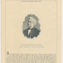 Portrait of Johannes Gerhardus Rijk Acquoy