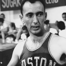 Portrait of Bob Cousy