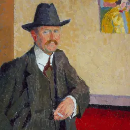 Portrait of Charles Ginner