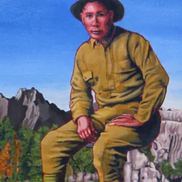 Portrait of Moses Stranger Horse