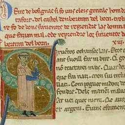 Portrait of Peire de Bussignac