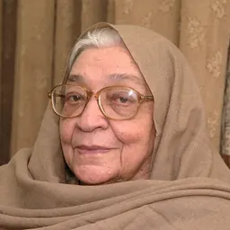 Portrait of Krishna Sobti