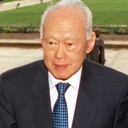Portrait of Kuan Yew Lee