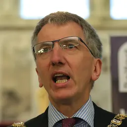 Portrait of Máirtín Ó Muilleoir