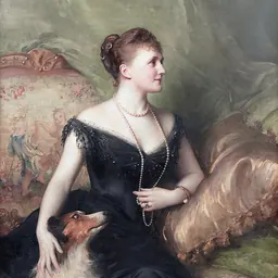 Portrait of Venetia James