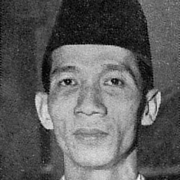 Portrait of Harsono Tjokroaminoto