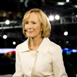 Portrait of Judy Woodruff