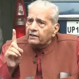 Portrait of Shanti Bhushan