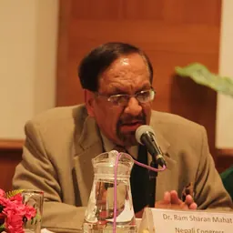 Portrait of Ram Saran Mahat