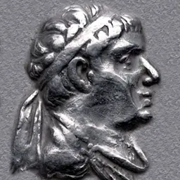 Portrait of Demetrius II of India