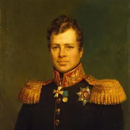 Portrait of Ange Hyacinthe Maxence de Damas