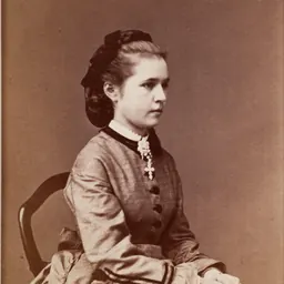 Portrait of Marie Magdalene Bull