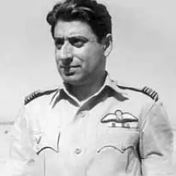 Portrait of Air Commodore Sajad Haider