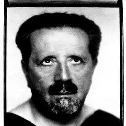 Portrait of Richard Beer-Hofmann