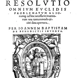 Portrait of Giambattista Benedetti