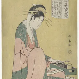 Portrait of Eishōsai Chōki