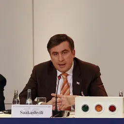 Portrait of Mikheil Saakashvili
