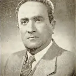 Portrait of Abdolhossein Sepanta