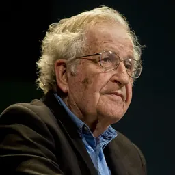 Portrait of Noam Chomsky