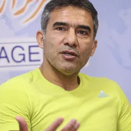 Portrait of Ahmad Reza Abedzadeh