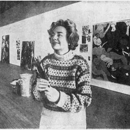 Portrait of Grace Hartigan