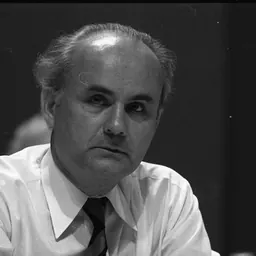 Portrait of Hans Matthöfer