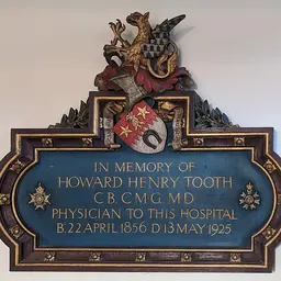 Portrait of Howard Henry Tooth