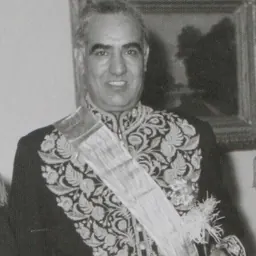 Portrait of Manouchehr Eghbal