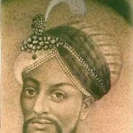 Portrait of Azam Jah of the Carnatic