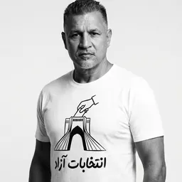 Portrait of Ali Daei