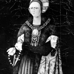 Portrait of Sophia Jagiellon, Margravine of Brandenburg-Ansbach