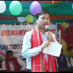 Portrait of Dhananjoy Tripura