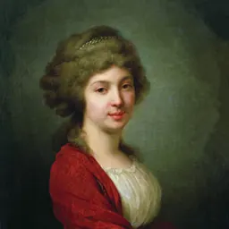 Portrait of Vera Apraksina