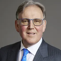 Portrait of Stanley Fink, Baron Fink