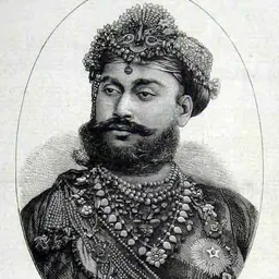Portrait of Tukojirao Holkar II