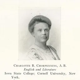 Portrait of Charlotte Chorpenning