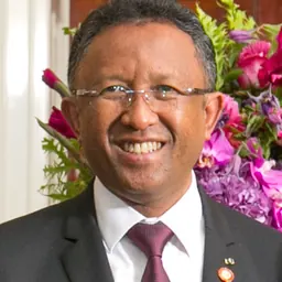 Portrait of Hery Rajaonarimampianina