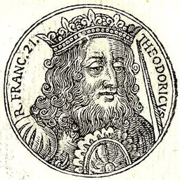 Portrait of Theuderic IV