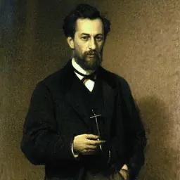 Portrait of Mikhail Clodt von Jürgensburg