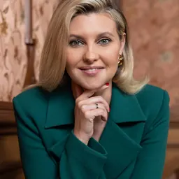 Portrait of Olena Zelenska