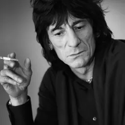 Portrait of Ronnie Wood