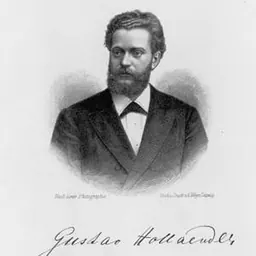 Portrait of Gustav Hollaender
