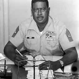 Portrait of Edgar Huff