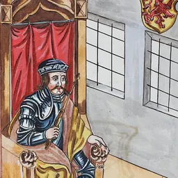 Portrait of Radbot, Count of Habsburg