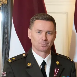 Portrait of Kaspars Pudāns