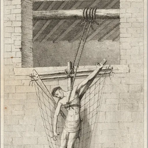 Portrait of Self-crucifixion of Mattio Lovat